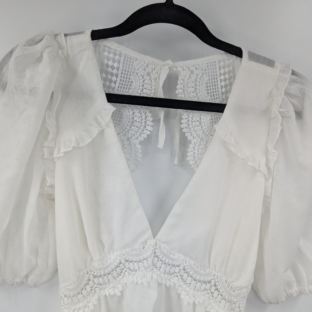 NWT LULU'S Daylight Darling Ruffled Mini Dress - Picture 2 of 11